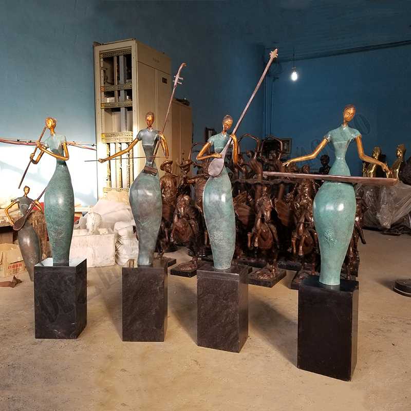 銅音樂(lè)人物擺件 銅音樂(lè)人物擺件