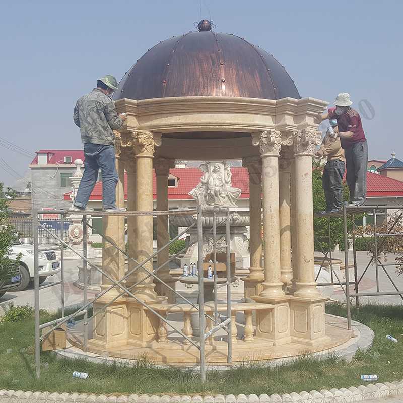 歐式景觀涼亭，歐式大理石涼亭，歐式柱子亭子