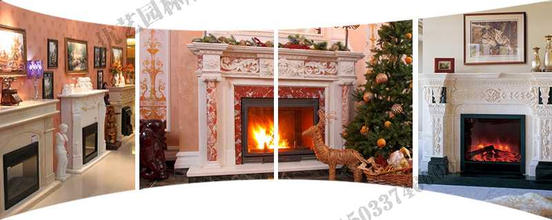 歐式壁爐架實(shí)景，大理石壁爐架定制，石雕壁爐架工廠