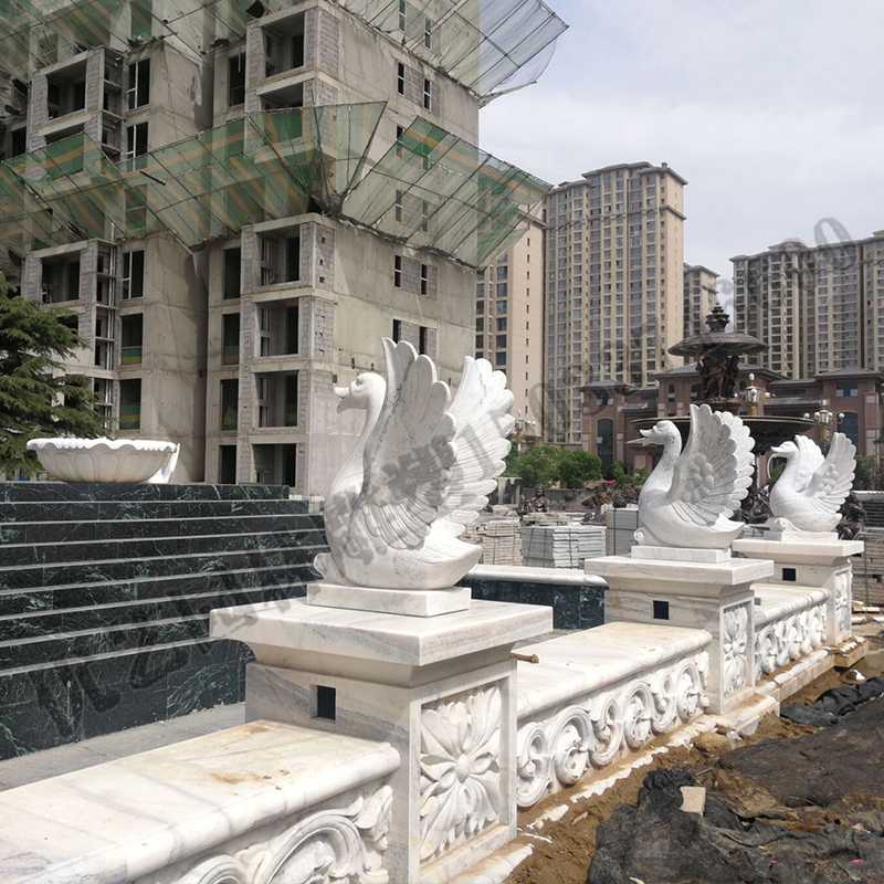 石雕噴泉，石雕天鵝噴泉，大理石天鵝噴泉2.jpg