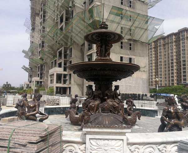 景觀雕塑定制,大型銅雕塑工廠