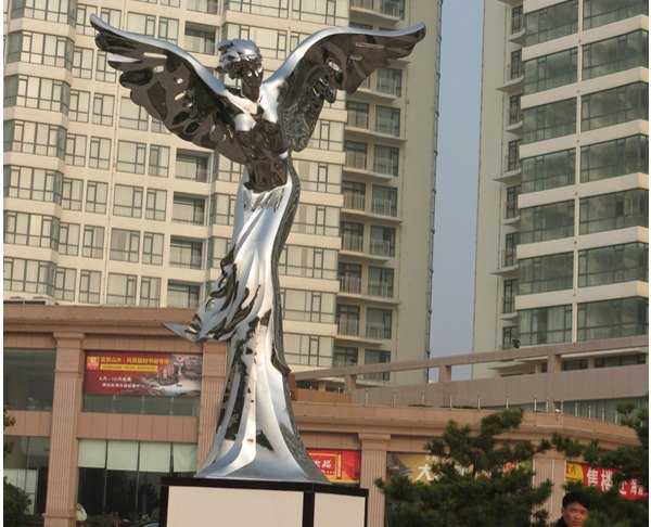 不銹鋼人物雕塑，不銹鋼雕塑工廠