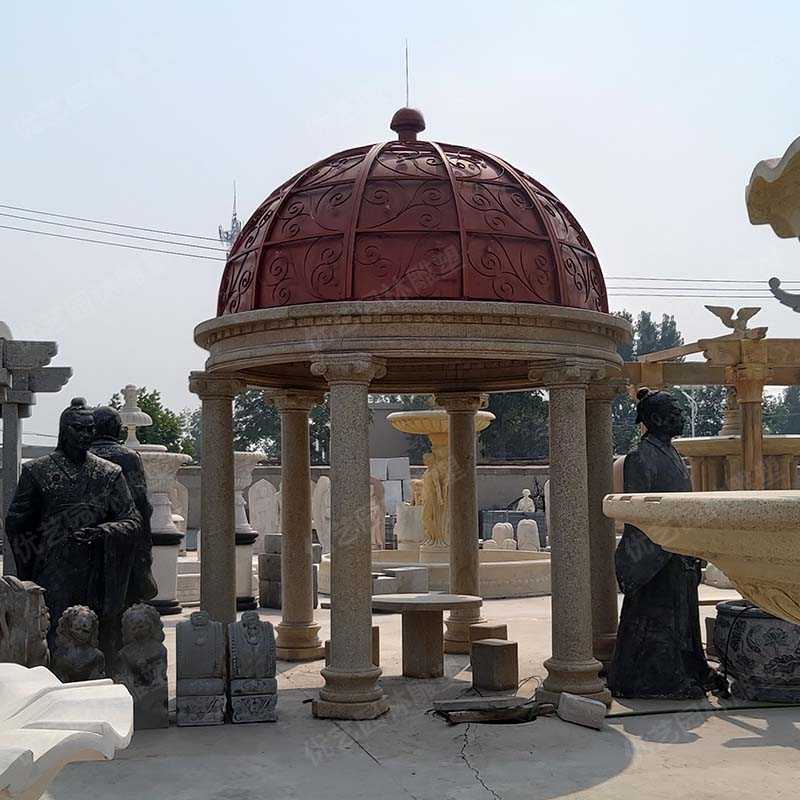 景觀涼亭雕塑，景觀雕塑定制